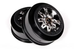 AX08106 | Axial 2.2/3.0" Raceline Renegade Chrome Rims 2Pcs