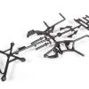 AX31102 | Axial Rear Roll Cage Parts Set