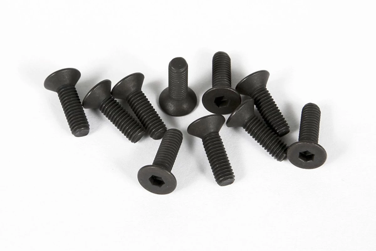 AX31185 | Axial 3x10mm Fine Thread Countersunk Head Screws 10Pcs 1 AX31185 | Axial 3x10mm Fine Thread Countersunk Head Screws 10Pcs
