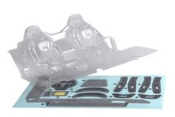 AX31328 | Axial RR10 Bomber Interior Set Clear Unpainted