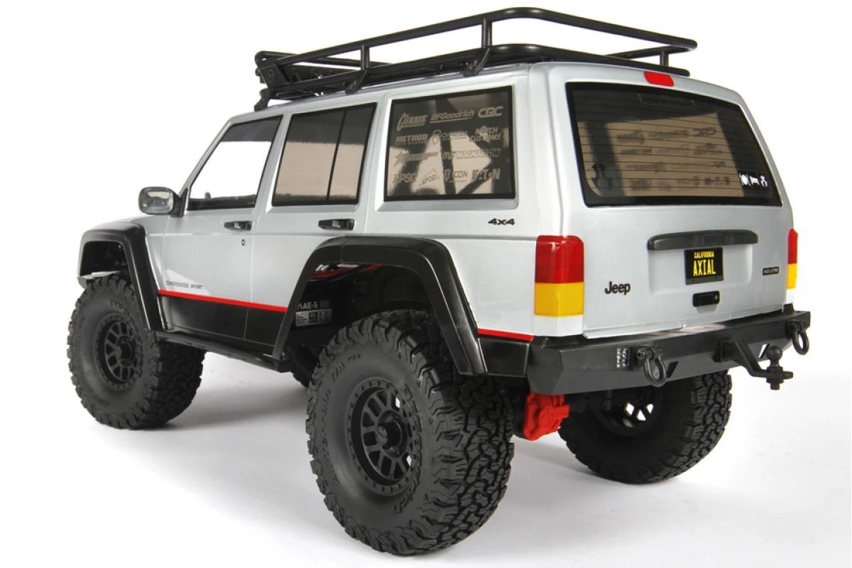 AX31337 | Axial 2000 Jeep Cherokee Clear Unpainted Body Shell W/ Decal Sheet 3 AX31337 | Axial 2000 Jeep Cherokee Clear Unpainted Body Shell W/ Decal Sheet - Image 3