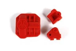 AX31384 | Axial AR44 Red Differential Cover & Link Mounts