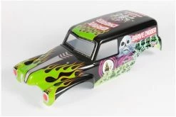 AX31459 | Axial 1/10 SMT10 Monster Jam Truck Grave Digger Body .040" Paintedd Body Shell