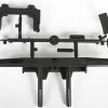 AX31537 | Axial SCX10 II Chassis Unlimited Rear Tube Bumper With Receiver Hitch