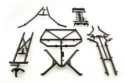 AX80046 | Axial SCX10 Honcho Clear Unpainted Flat Bed W/ Roll Cage Set -Deals Axial Store AXI AX80046 02 1200x800 1