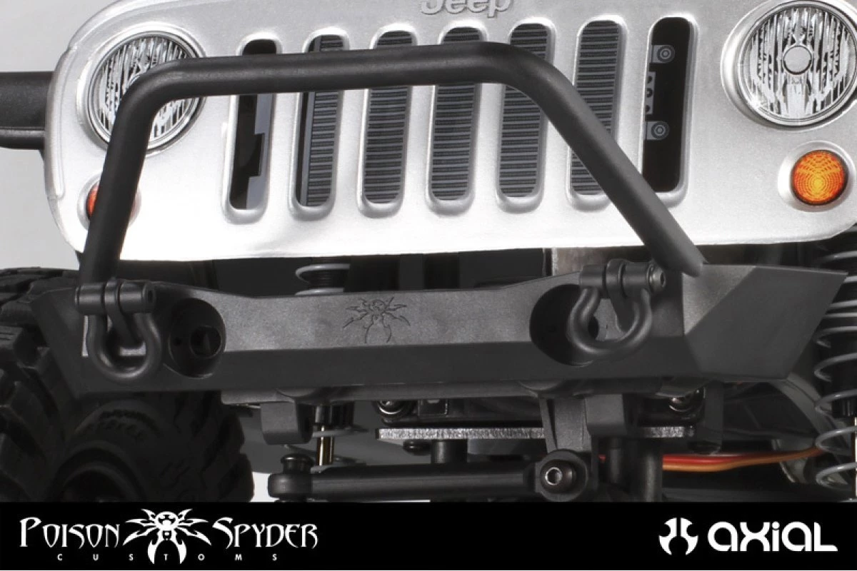 AX80125 | Axial Poison Spyder JK Brawler Lite Front Bumper Set 1 AX80125 | Axial Poison Spyder JK Brawler Lite Front Bumper Set