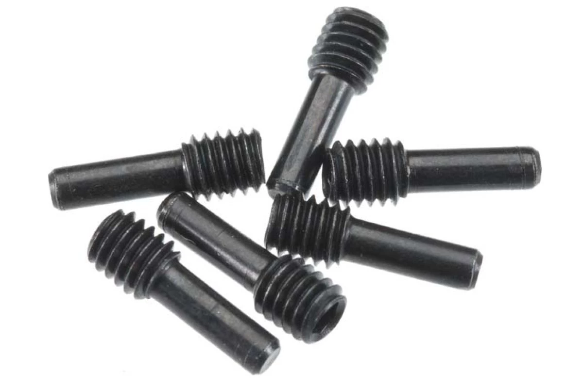 AXA0286 | Axial 4x2.5x12mm Fine Thread Grub 6Pcs 1 AXA0286 | Axial 4x2.5x12mm Fine Thread Grub 6Pcs