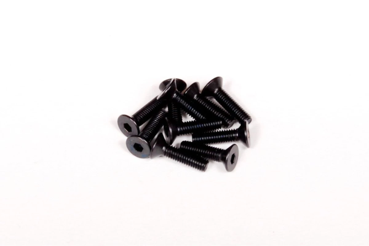 AXA146 | Axial 3x12mm Fine Thread Countersunk Head Screws 10Pcs 1 AXA146 | Axial 3x12mm Fine Thread Countersunk Head Screws 10Pcs