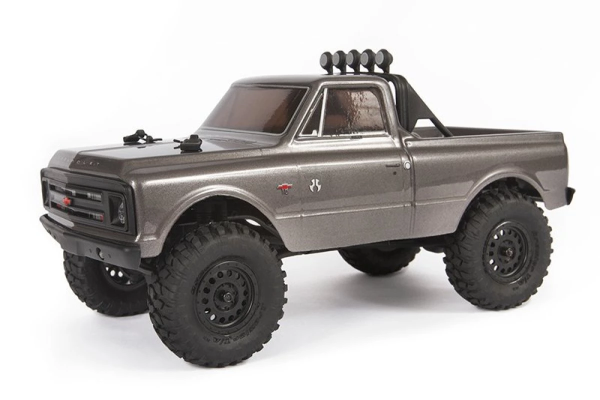 AXI00001T2 | Axial 1/24 SCX24 1967 Chevrolet C10 RTR RC Rock Crawler - Silver 1 AXI00001T2 | Axial 1/24 SCX24 1967 Chevrolet C10 RTR RC Rock Crawler - Silver