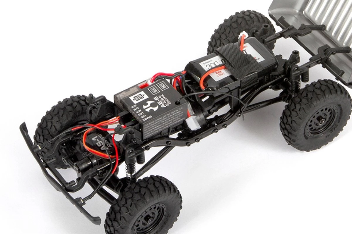 AXI00001T2 | Axial 1/24 SCX24 1967 Chevrolet C10 RTR RC Rock Crawler - Silver 4 AXI00001T2 | Axial 1/24 SCX24 1967 Chevrolet C10 RTR RC Rock Crawler - Silver - Image 4