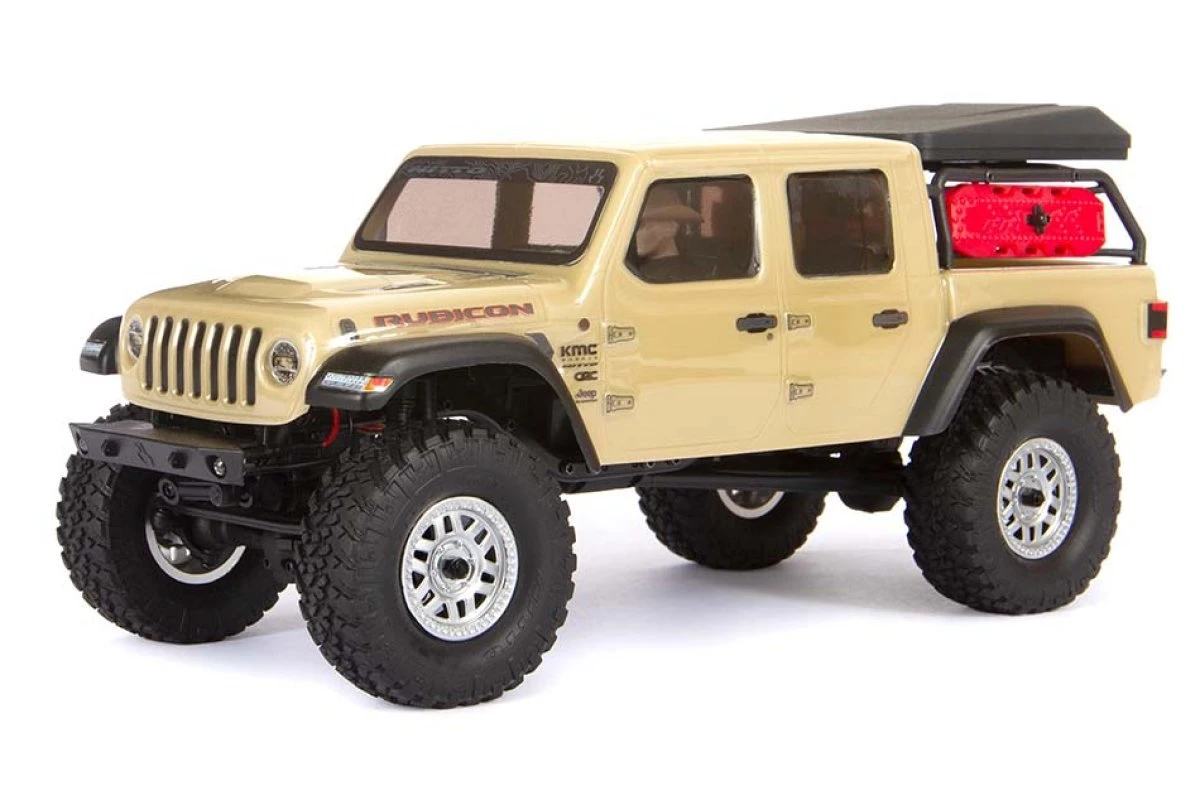 AXI00005T1 | Axial 1/24 SCX24 Jeep Gladiator 4WD RTR RC Rock Crawler - Beige 1 AXI00005T1 | Axial 1/24 SCX24 Jeep Gladiator 4WD RTR RC Rock Crawler - Beige