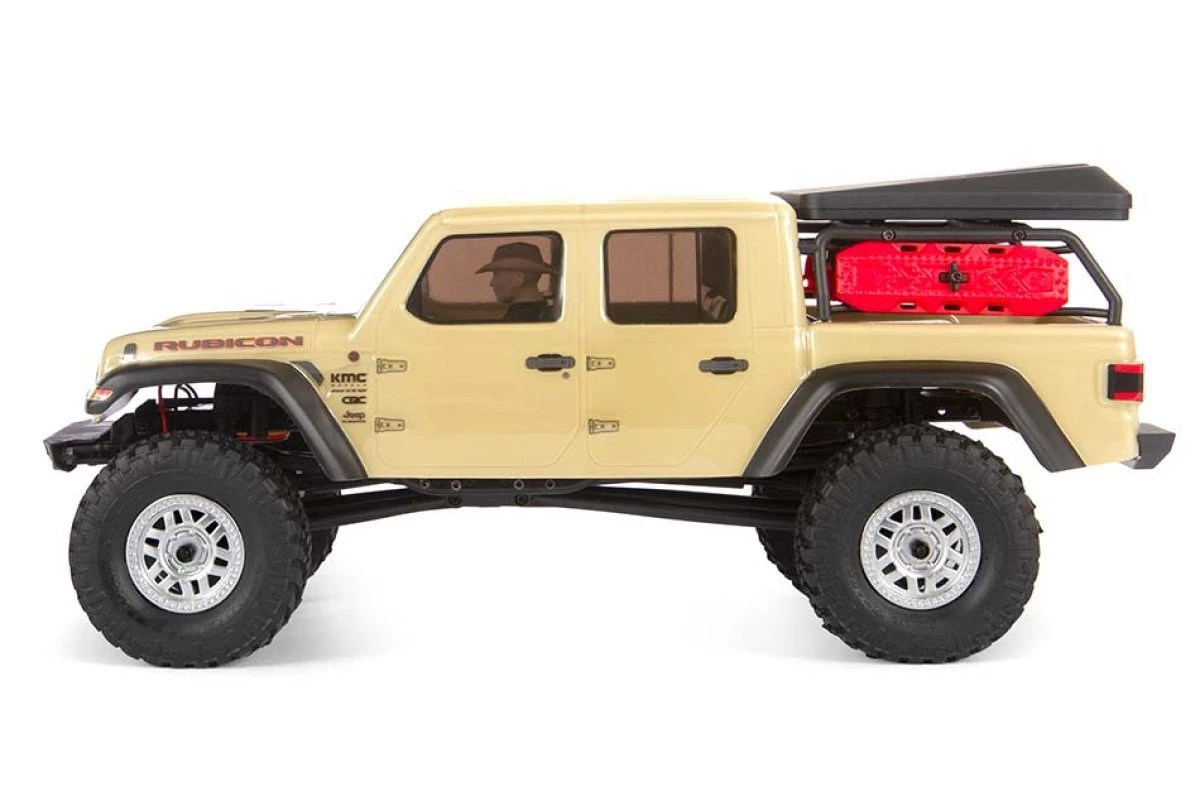 AXI00005T1 | Axial 1/24 SCX24 Jeep Gladiator 4WD RTR RC Rock Crawler - Beige 2 AXI00005T1 | Axial 1/24 SCX24 Jeep Gladiator 4WD RTR RC Rock Crawler - Beige - Image 2