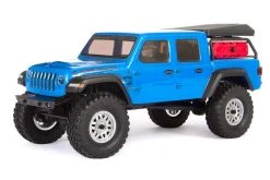 AXI00005T2 | Axial 1/24 SCX24 Jeep Gladiator 4WD RTR RC Rock Crawler - Blue