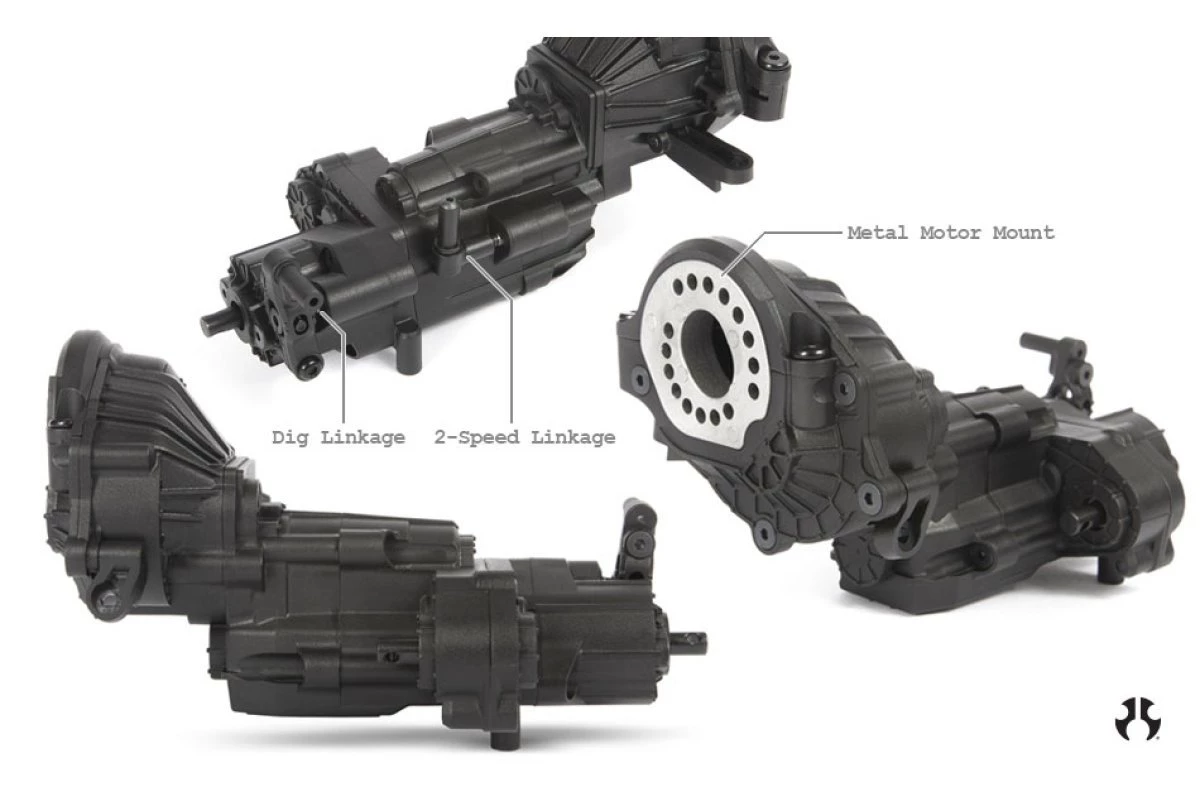 AXI03003T1 | Axial 1/10 SCX10 III 2017 Jeep JLU Wrangler RTR RC Rock Crawler - Grey 13 AXI03003T1 | Axial 1/10 SCX10 III 2017 Jeep JLU Wrangler RTR RC Rock Crawler - Grey - Image 13