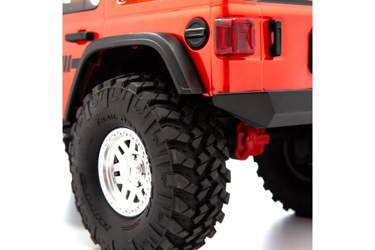 AXI03003T2 | Axial 1/10 SCX10 III 2017 Jeep JLU Wrangler RTR RC Rock Crawler - Orange 8 AXI03003T2 | Axial 1/10 SCX10 III 2017 Jeep JLU Wrangler RTR RC Rock Crawler - Orange - Image 8