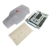 AXI230015 | Axial SCX10 III Jeep® Wrangler Rubicon JL Clear Unpainted Body Shell W/ Decal Sheet