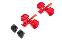 AXI230029 | Axial SCX10 Jeep JT Brake Light Lens & Bucket Set