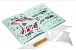 AXI230032 | Axial 1/10 RBX10 Unpainted Panel Set W/ Dercal Sheet