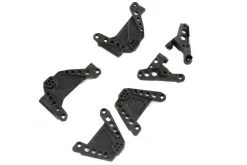 AXI231017 | Axial Front Or Rear Shock Towers & Panhard Mounts Set