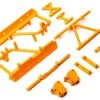 AXI231029 | Axial RBX10 Orange Cage Support & Battery Tray Set