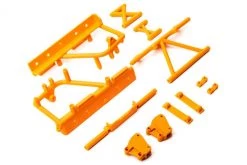 AXI231029 | Axial RBX10 Orange Cage Support & Battery Tray Set