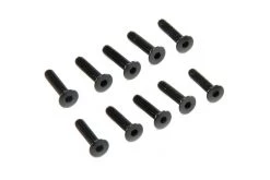AXI235178 | Axial 3x14mm Fine Thread Counter Sunk Screws 10Pcs