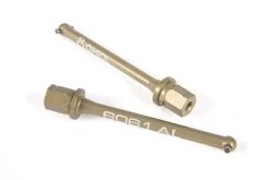 AXI31624 | Axial Bronze Aluminium Rear Axle Shafts 2Pcs