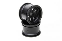 AXI43011 | Axial 2.2" Raceline Monster Black Rims 2Pcs