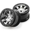 AX08137 | Axial 2.2" Raceline Renegade Chrome Rims 2Pcs
