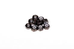 AXA1052 | Axial 3mm Black Thin Nyloc Nuts 10Pcs