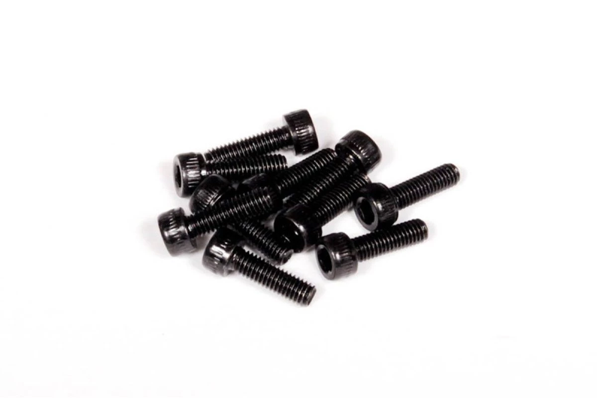 AXA085 | Axial 3x10mm Fine Thread Cap Head Screws 10Pcs 1 AXA085 | Axial 3x10mm Fine Thread Cap Head Screws 10Pcs