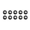 AXA1045 | Axial 4mm Black Flanged Nyloc Nuts 10Pcs