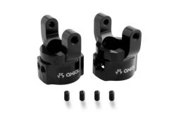 AX30495 | Axial Black Aluminium Hub Carriers 2Pcs