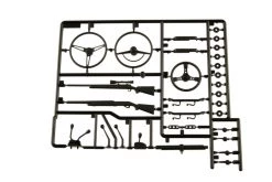 AX80037 | Axial Black Interior Detail Parts Set