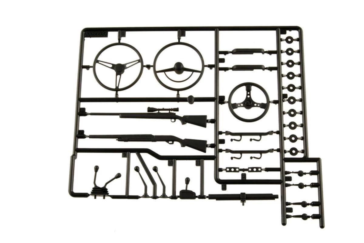 AX80037 | Axial Black Interior Detail Parts Set 1 AX80037 | Axial Black Interior Detail Parts Set