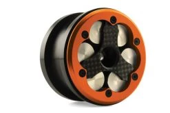 AX08132 | Axial Orange Aluminium VWS 56mm Beadlocks 2Pcs